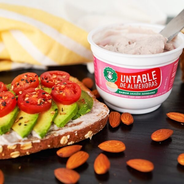 Untable de Almendras Sabor Jamón Serrano x 200 gr – Felices Las Vacas
