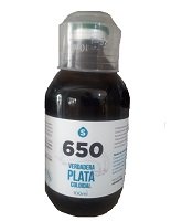 PLATA 650 - Oro coloidal x 100 ml - Comprar en Raslok