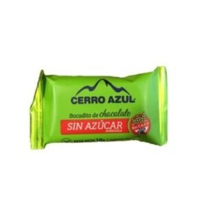 Bocadito de Chocolate Sin Azúcar Agregada (10 grs) - Cerro Azul