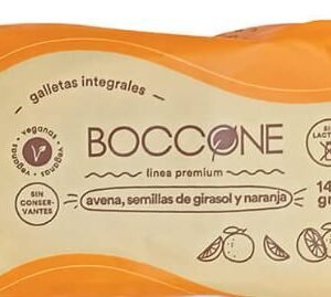 Galletitas integrales avena, semillas de girasol y naranja - Boccone