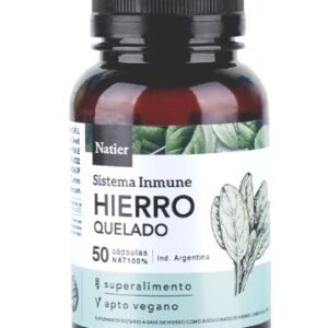 Hierro Quelado (50 comprimidos) - Natier