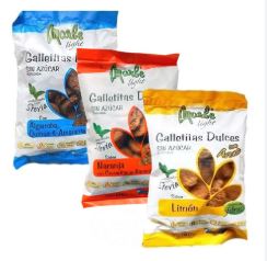 Galletas dulces sin azúcar (180g) - Marbe