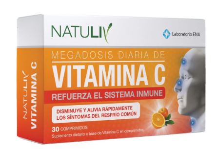 Vitamina C (30 comprimidos) – Natuli