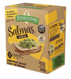 Tostaditas de harina de maíz (90g) - Salmas