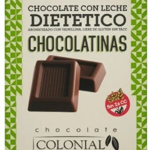 Chocolatina sin azúcar y sin gluten (5g) - Colonial