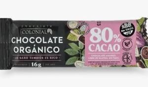 Tableta de Chocolate Amargo Orgánico 80% (16g) – Colonial