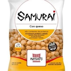 Cereal Proteico a base de clara de huevo sabor Queso (60g) - Samurai
